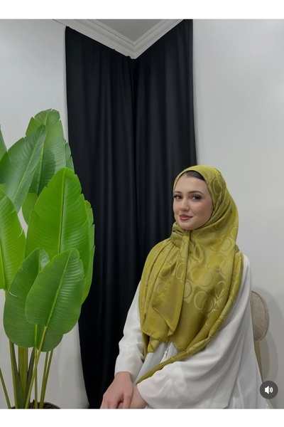 Butik Ring Pattern Cotton Piece Naia Shawl