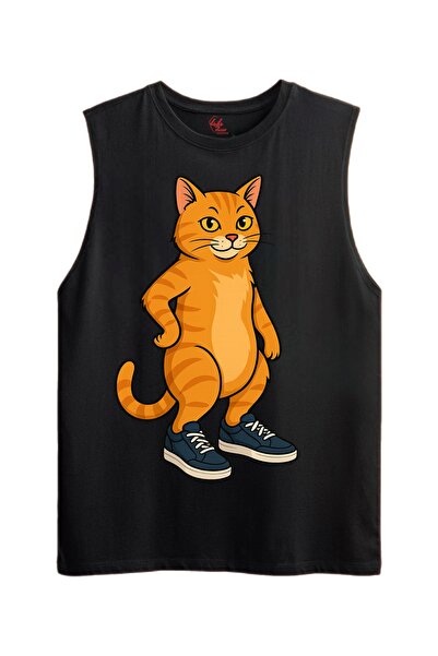 Rabona Fashion Μπλουζάκι Coolum Ama Miyavlıyorum / Φανελάκι (με επιλογή)