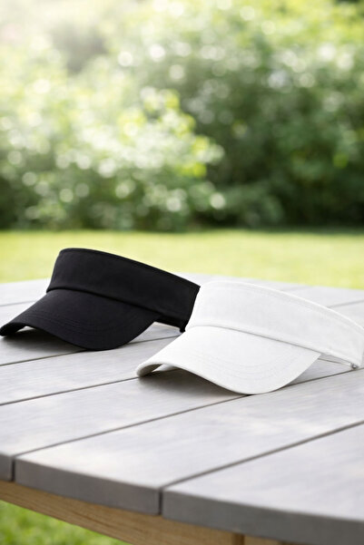 Ritagarcia Ritagarci Unisex 2-Pack Adjustable Tennis Visor Hat Set - Sun Prot...