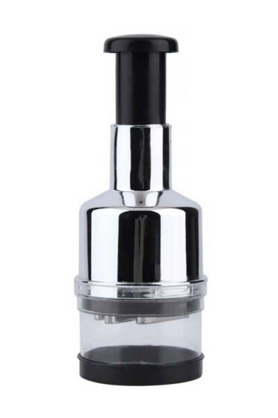 Generic Manual Onion & Vegetable Chopper – Stainless Steel Blades, Compact & ...