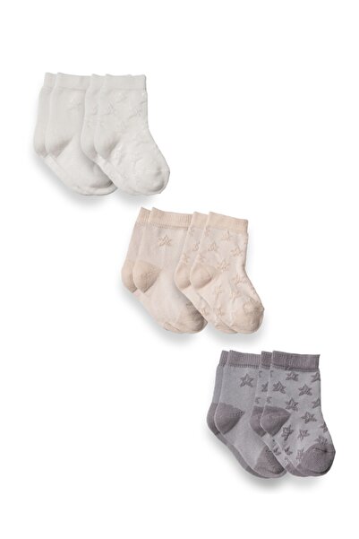BabyCosy Organic Wear 100% Cotton Organic Cotton Piece Baby Socks Set – Star ...