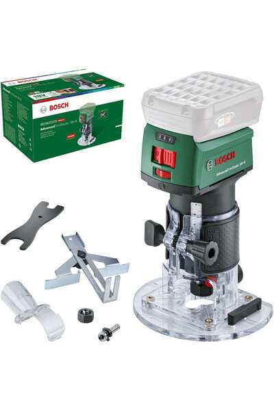 Bosch Cordless Router AdvancedTrimRouter 18V-8 Without Battery and Charger