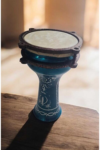 MSC Darbuka No1 Özel İşleme Mavi Renk 30 cm