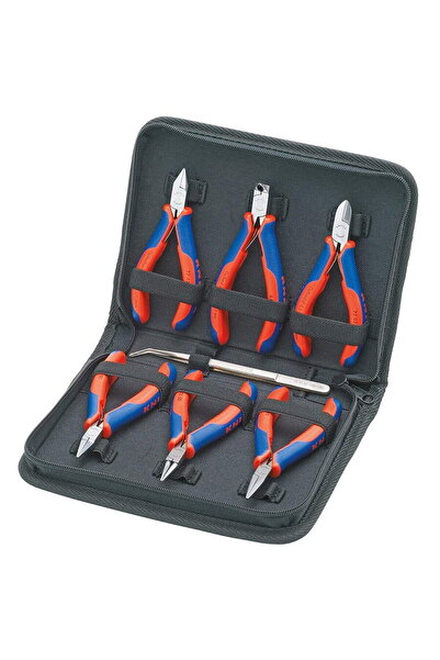 Knipex electronics pliers set 002016 - 7 pieces