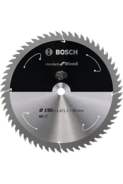Bosch Lamă de ferăstrău circular, 190x30/20x1.6/1.1x60T