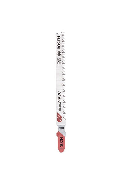 Bosch HCS jigsaw blade Clean for PVC T102H - 3-pack