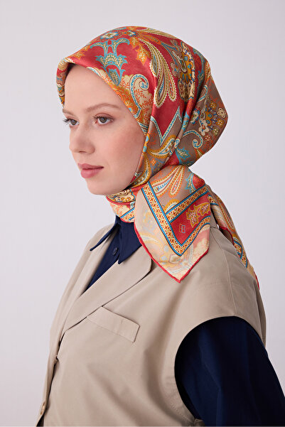 Belli 2026 Summer Season Twill Silk Scarf 4304Dtm 03