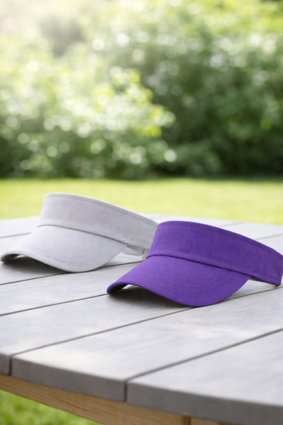 Ritagarcia Ritagarci Unisex 2-Pack Adjustable Tennis Visor Hat Set - Sun Prot...