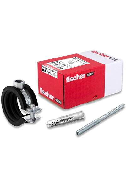 Fischer set cleme de țeavă FGRS 20-24, cu dibluri (10 bucăți)