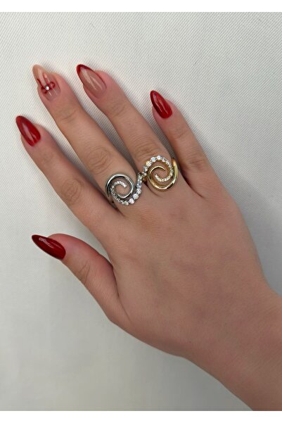 Store Diva Charm Adjustable Spiral Model Women's Ring