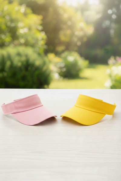 Ritagarcia Ritagarci Unisex 2-Pack Adjustable Tennis Visor Hat Set - Sun Prot...