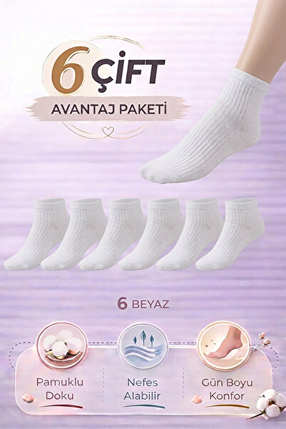 Bravie Șosete peste gleznă, pachet de bumbac 252