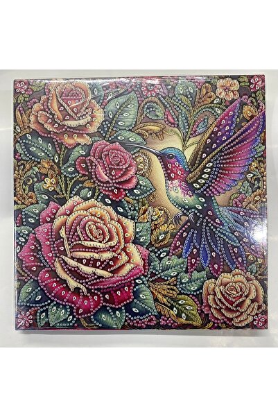 EleganTShoP Tuval 5D Yapışan Boncuk Mozaik Tablo 25*25 cm YY92