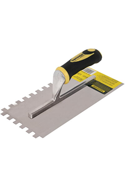 Top Master Pro Plastic Handle Trowel 280x120mm with Teeth