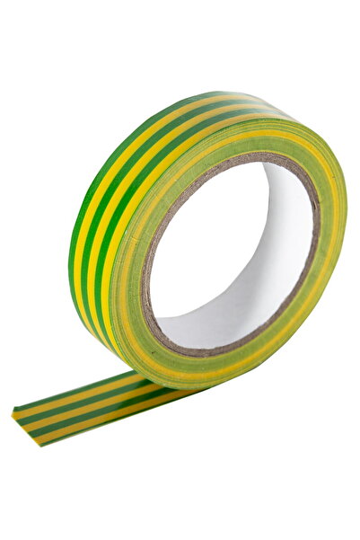 MAKALON Banda izolatoare PVC galbena verde 18mmx20m MK