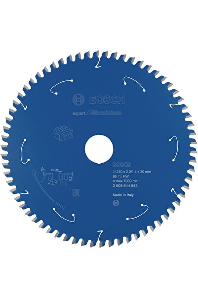 Bosch Lamă circulară Powertools Expert pentru aluminiu, 210 mm, 66Z