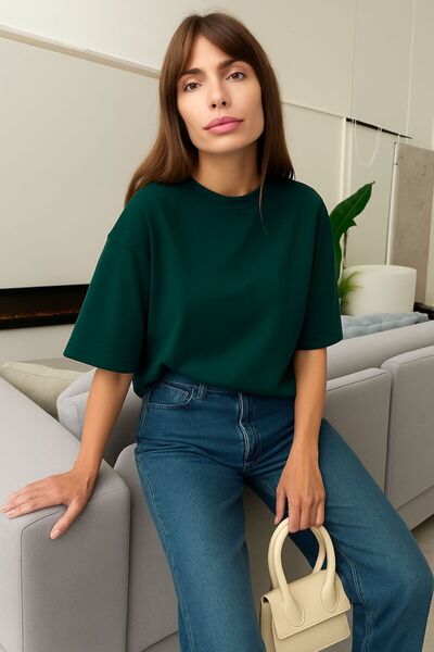 E-ROMA ΣΤΑΘΕΡΟ OVERSIZE UNISEX T-SHIRT YB5