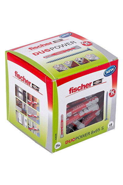 Fischer DUOPOWER 8x65 S LD 25 buc