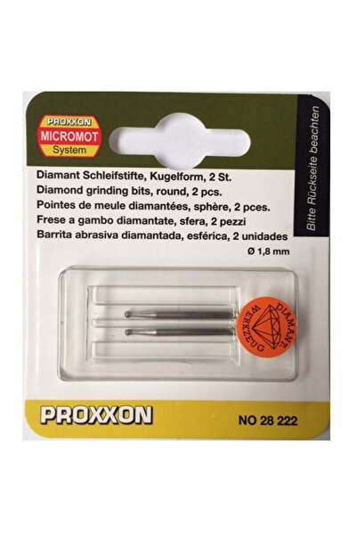 Proxxon Freze diamantate Micromot, 28222, 1,8 mm