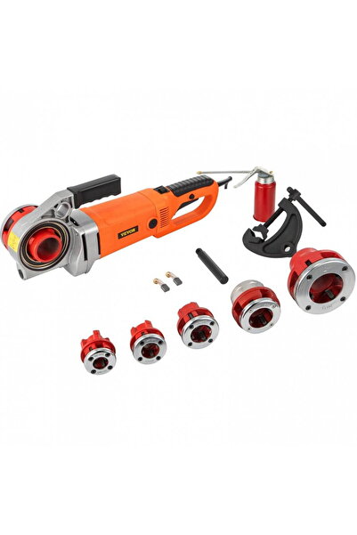 Vivatechnix Pipe Threading Machine with 6 Threading Heads