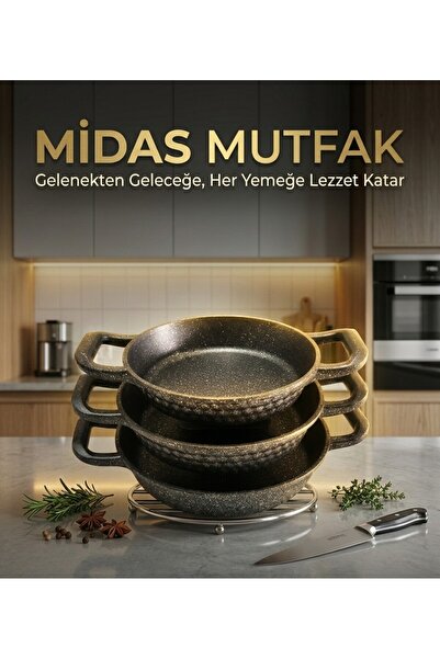 Midas Granite Sahan Set 18,20,22cm