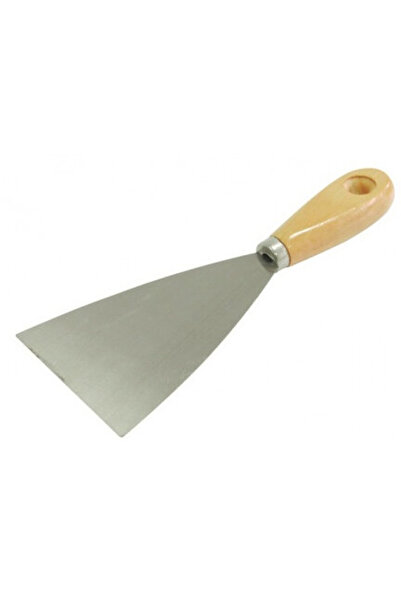MEGA SPATULA WITH WOODEN HANDLE 100MM