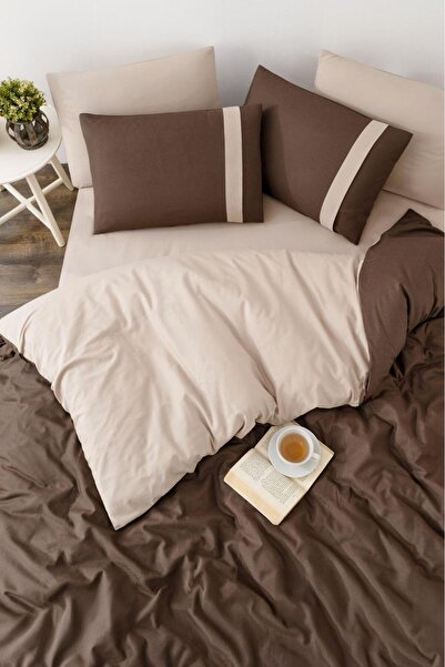 VENICA MASCUSE Ranforce Single Lux Duvet Cover Set (Fitted Sheet)