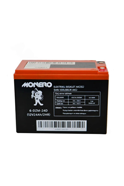 Arzu / Monero Monero 12v-24 Amper [yatık] [185*105*130 Mm] E-bıke Akü