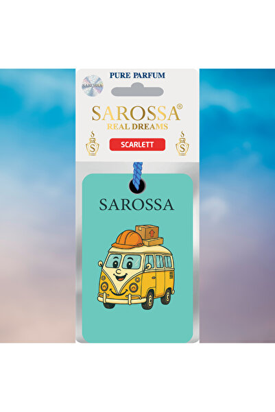 Sarossa KAĞIT ORTAM PARFÜMÜ, ORTAM HAVA TEMİZLEYİCİ VE TAZELEYİCİ 30 GÜN ETKİ...
