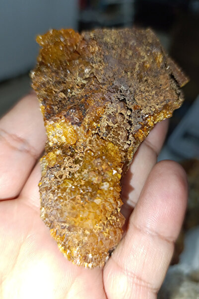 Sitrin ( Para ) Taşı Ham Doğaltaş Kütle 114 Gr