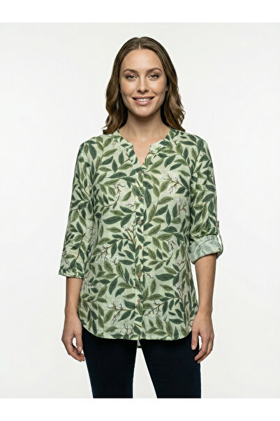 citycenterfashion Women's Plus Size Fold Sleeve Shirt Blouse cty-akc-uzd1 100...