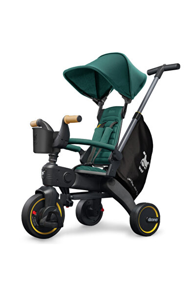 Doona Tricicletă pliabilă Liki Trike S5 Verde de curse