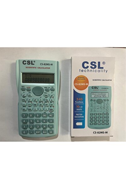 CSL CS-82MS-M Mavi Fonksiyonel Hesap Makinesi