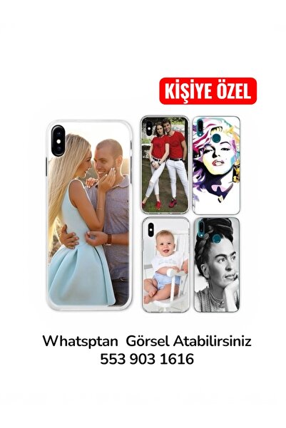 Poyem Aksesuar TÜm Telefonlar İçin Uyumlu Kişiye Özel Baskılı Telefon Kılıfı