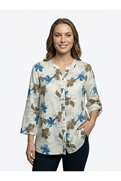 citycenterfashion Women's Plus Size Fold Sleeve Shirt Blouse cty-akc-uzd1 100...