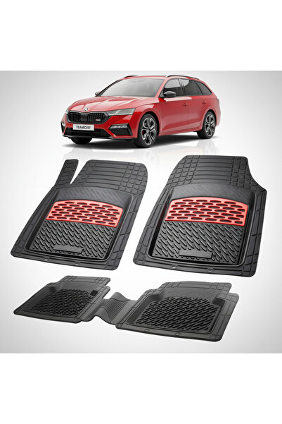 TEAMCAR Covorase Skoda Octavia IV Compatibile Variant 2020+ | Red