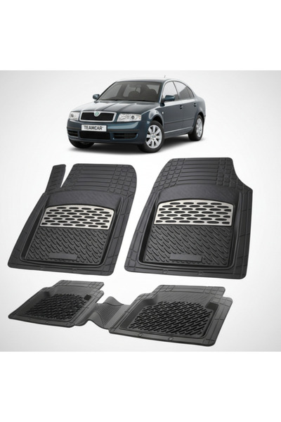 TEAMCAR Covorase Skoda Superb I Compatibile 2001-2008 | Silver