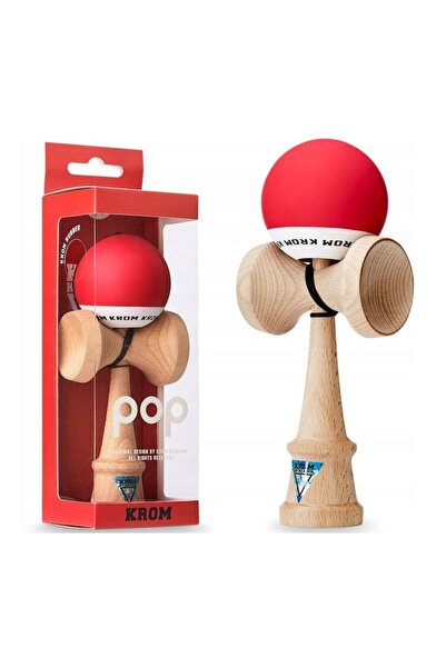 KROM Kendama POP, rosie, profesională