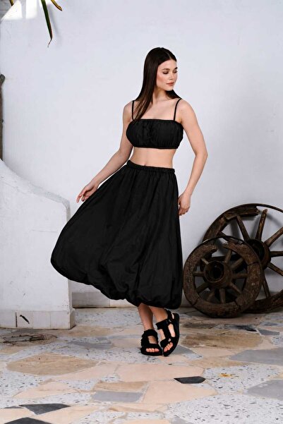 Die&More Balon Skirt and Blazer Set