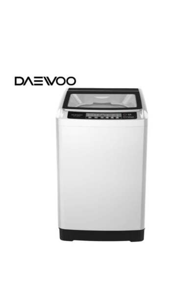Daewoo Top Load Washing Machine 10 Kg – 8 Programs – White – DW-T 1022 WH