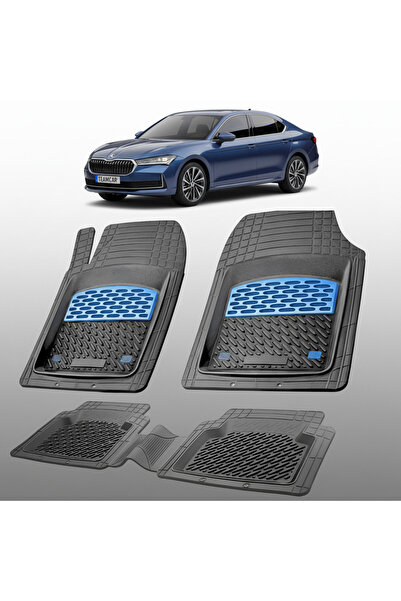 TEAMCAR Covorase Skoda Superb IV Compatibile 2023+ | Blue