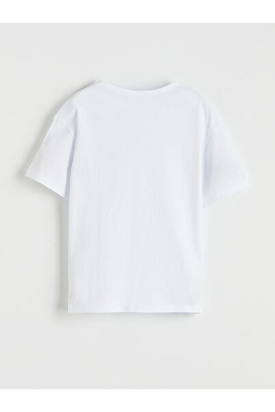 LC Waikiki Printed Girl's T-Shirt