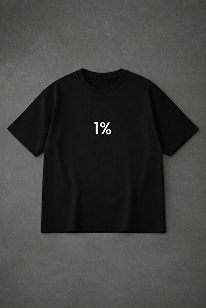VODEXA Tricou supradimensionat pentru bărbați, imprimat cu 1% din bumbac, 100...