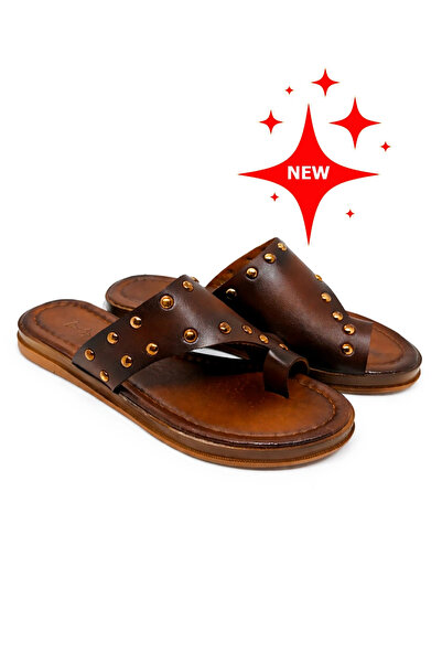 Lively Stylish Angela Trok Parmak Arlas Slipper