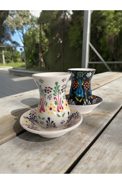 Artistic Quality Decorative, Stylish Tulip Tile Design, Completely Handmade T...