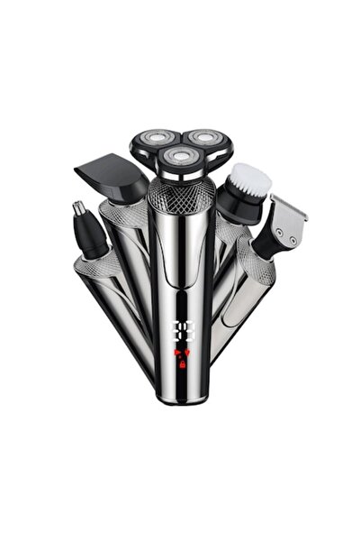 OEM Aparat de Ras Electric Rotativ, 5in1, Rezistent la Apa, Acumulator 700mAh...
