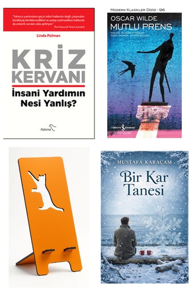TÜRKİYE İŞ BANKASI KÜLTÜR YAYINLARI Kriz Kervanı - Kolektif + Mutlu Prens + T...