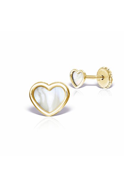 MOSV Cercei pentru bebeluși, aur de 14 KT, închidere de siguranță