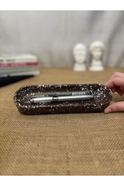 PAYATASARIM Suport pentru pixuri și organizator de birou din beton