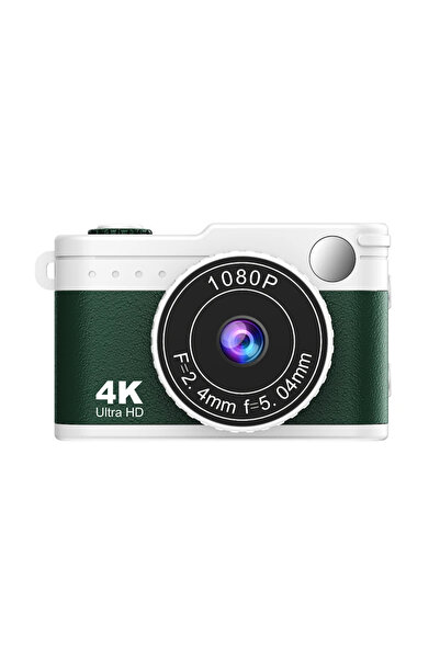 Mobilzone Mini 4K Dijital Kamera 1080P Video Çekim Fotoğraf Makinesi IPS Ekra...